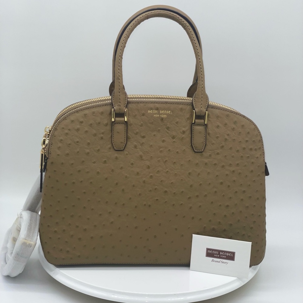 Henri Bendel Dalton Dome Satchel Purse